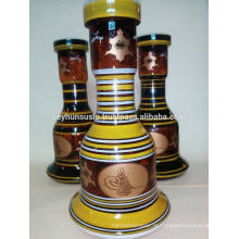 Hookah Bottle with Gold Trim, Atacado Melhor qualidade